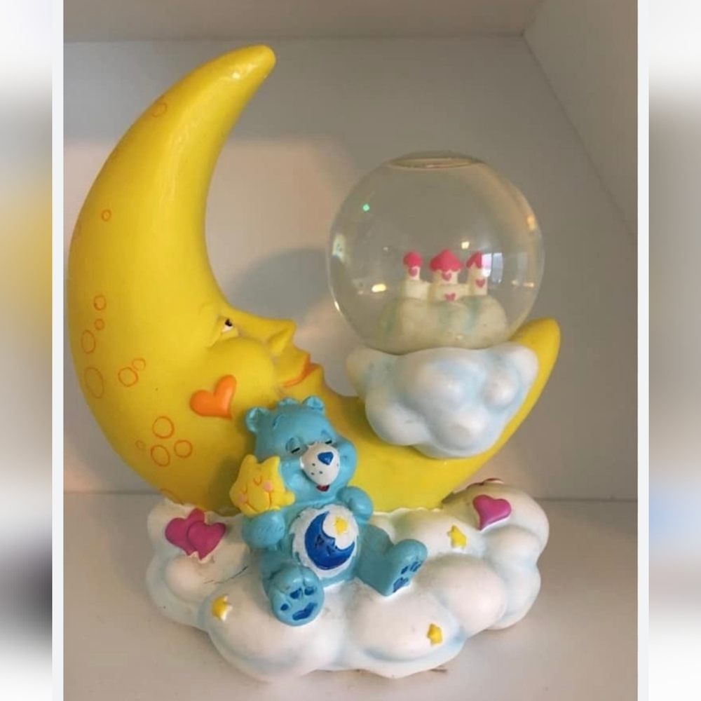 ISO Care Bears Blue Bear with Yellow Moon and Castle